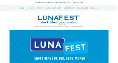 Desktop Screenshot of lunafestpalmsprings.com